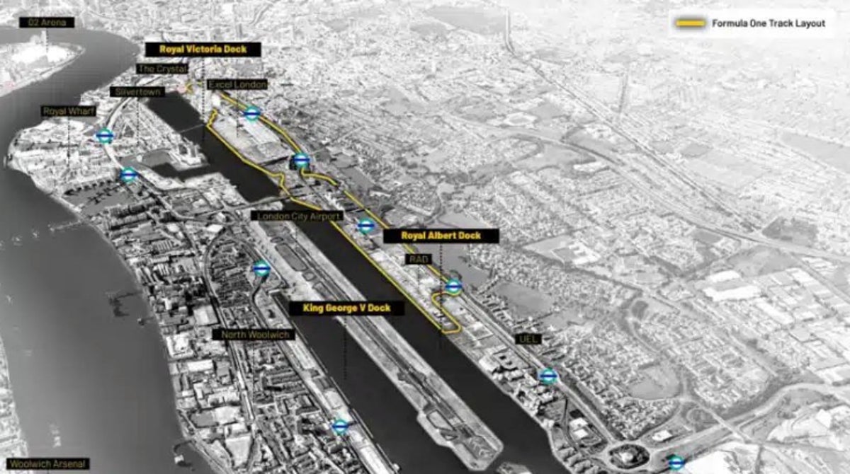 London Grand Prix proposed in major redevelopment plan around Docklands