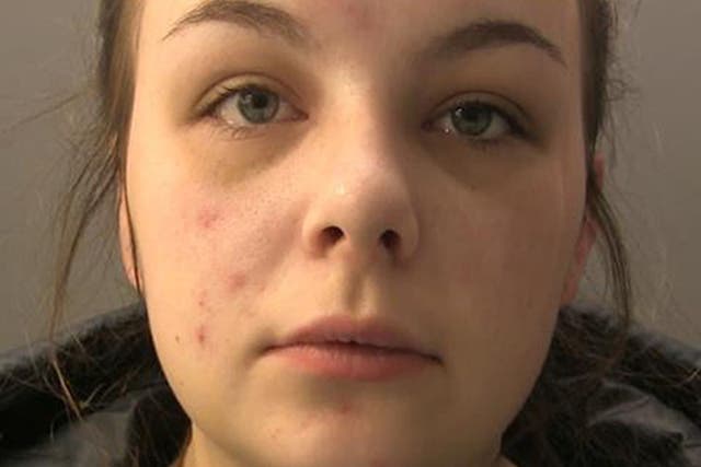 Eleanor Williams, 22, who has been jailed for eight-and-a-half years at Preston Crown Court for nine counts of perverting the course of justice (Cumbria Police/PA)