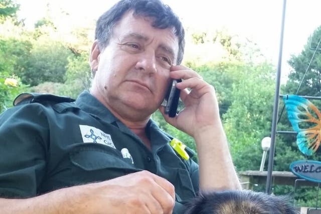 Emergency medical technician Alan Haigh who has died in hospital with Covid-19 (Welsh Ambulance Service/PA)