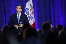 Ron DeSantis dismisses Ukraine war as ‘territorial dispute’ as he downplays need for US aid