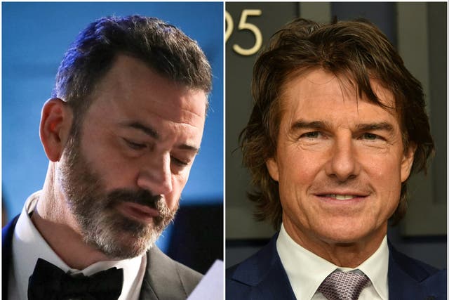 <p>Jimmy Kimmel made Scientology joke about Tom Cruise</p>