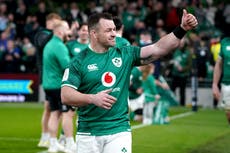 Ireland’s Cian Healy expects reaction from wounded England