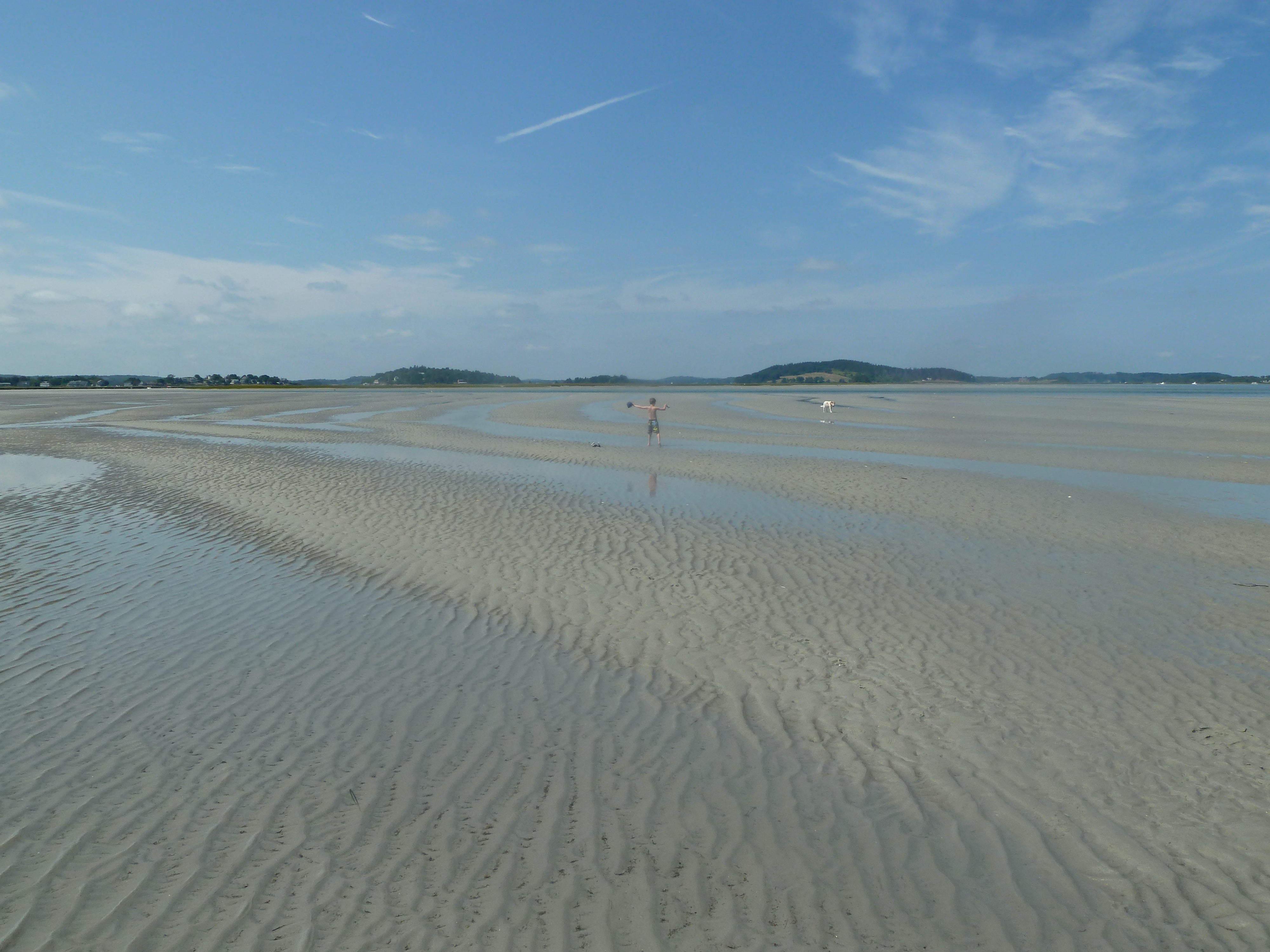 Discover wide stretches of sand in Gloucester