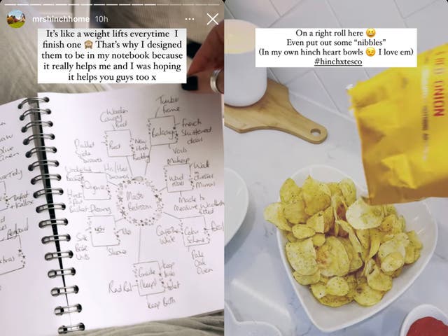 <p>Two Instagram posts by Mrs Hinch have been banned for failing to include ‘ad’ label</p>