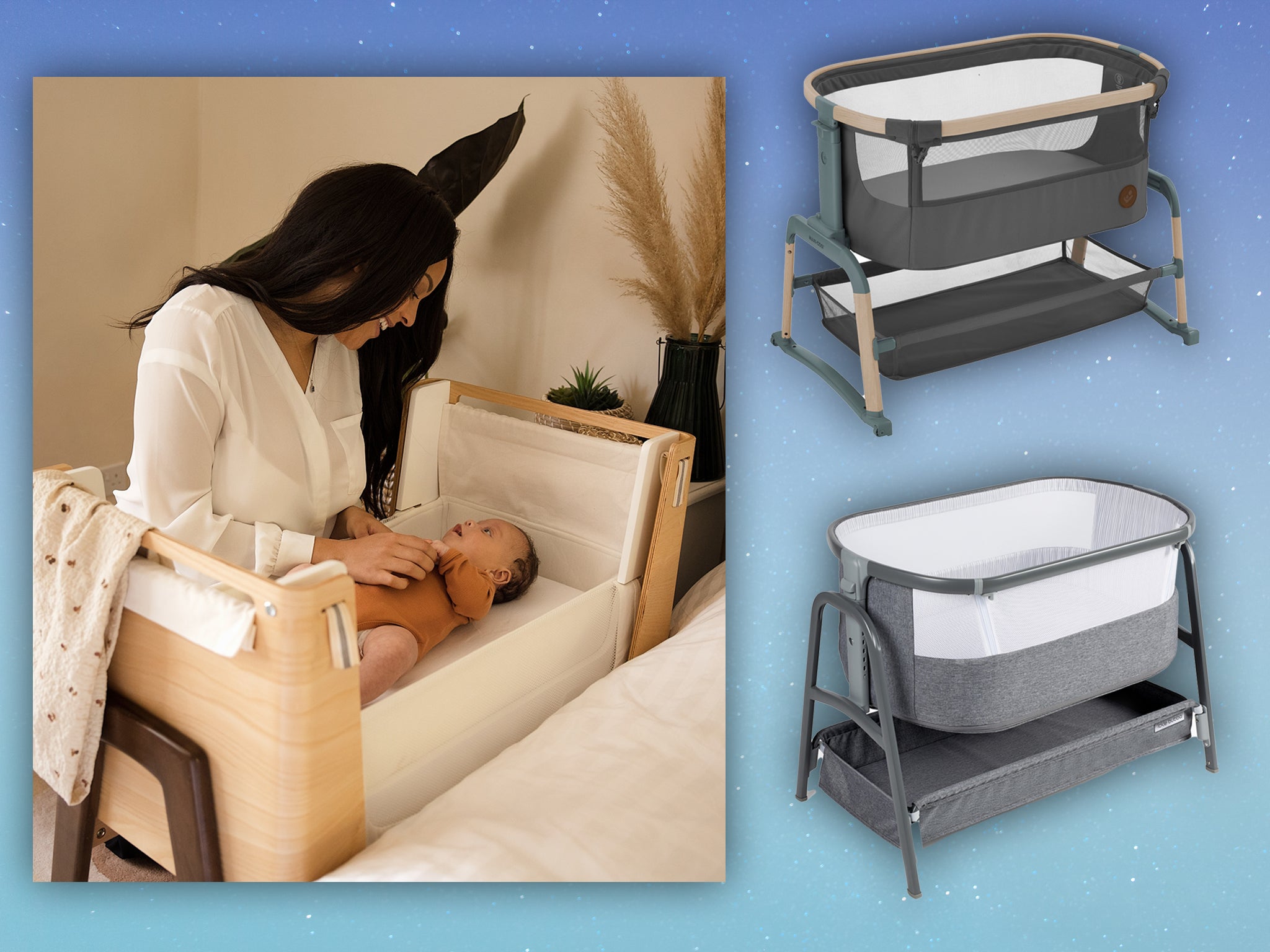 Helpful features cover everything from soothing rocking mechanisms to incline options for easing reflux