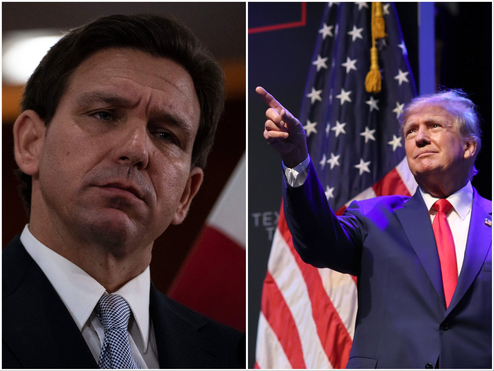DeSantis and Trump are likely heading into a 2024 matchup