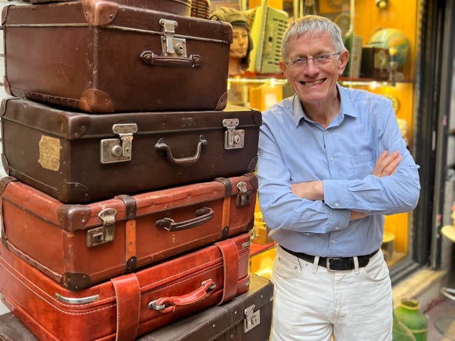 <p>Travelling light: cabin baggage only is the way to go</p>