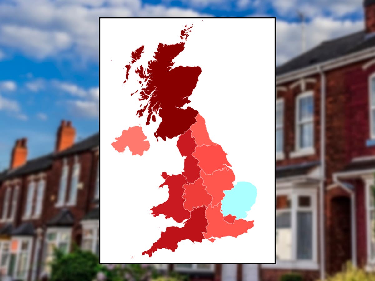 Widest gap in UK between renting and buying home revealed – what’s cheapest in your area?