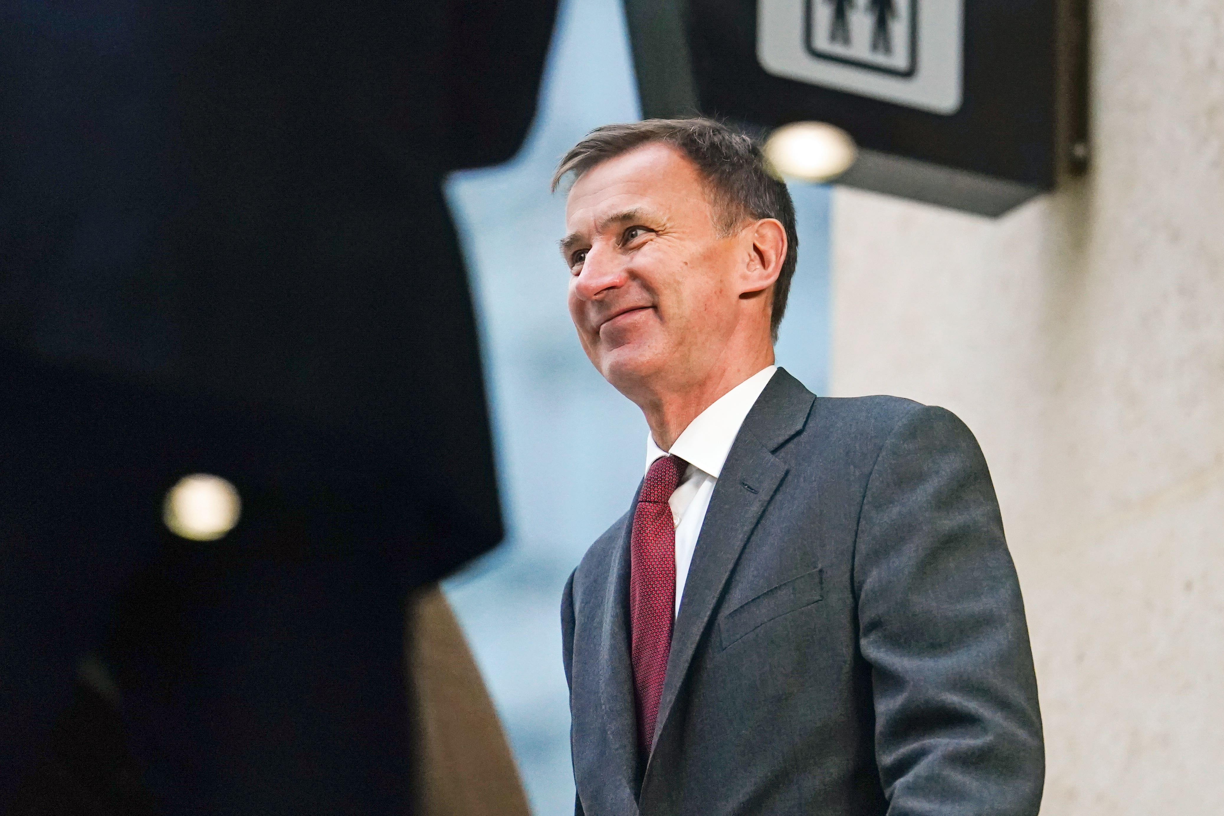 Chancellor Jeremy Hunt will deliver his Budget to MPs on Wednesday (Jordan Pettitt/PA)