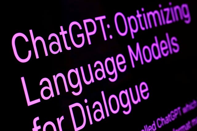 La firma tecnológica estadounidense OpenAI ha lanzado su última versión del chatbot de inteligencia artificial ChatGPT (Richard Drew/AP)