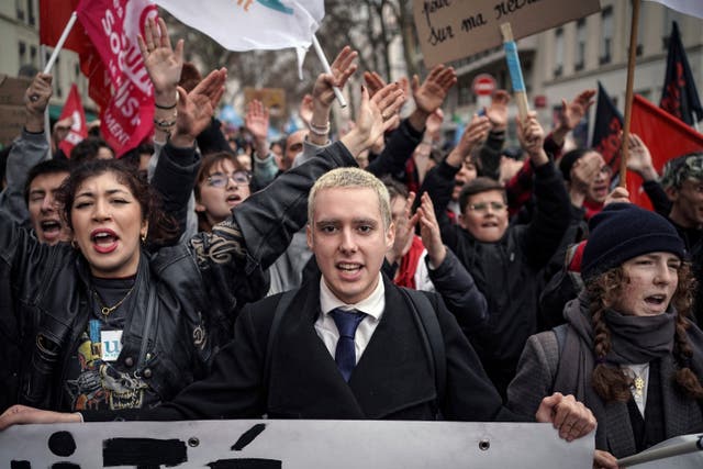 France Pension Protests