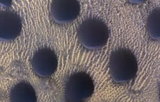 Bizarre sand dunes on Mars that are ‘almost perfectly circular’ baffle scientists