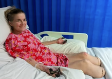 Primary school teacher loses legs after going to bed with flu