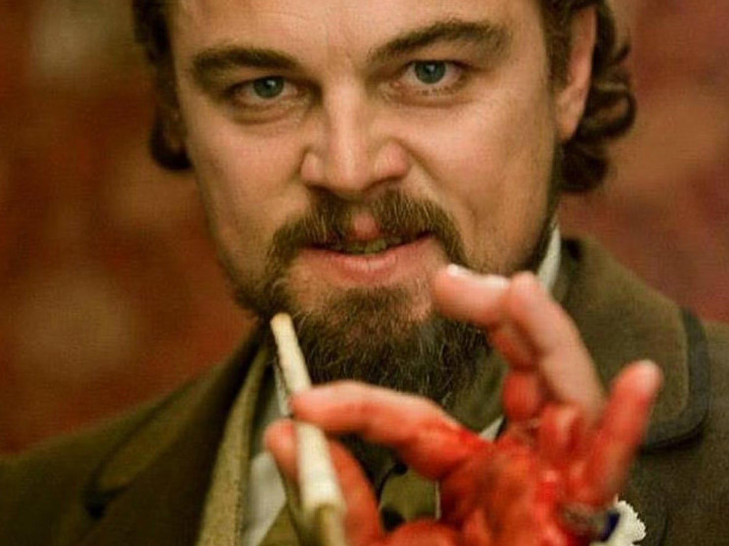 Leonardo DiCaprio in ‘Django Unchained’