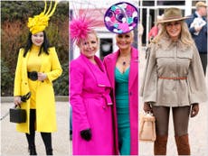 The most colourful outfits spotted at Cheltenham Ladies’ Day