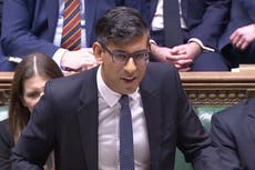Budget 2023: Rishi Sunak faces PMQs ahead of Jeremy Hunt’s announcement – live updates