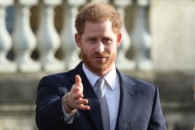 The Duke of Sussex has spoken publicly a number of times about his views on the British media (Jeremy Selwyn/Evening Standard/PA)