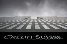 Credit Suisse: Share price climbs after £44bn bailout from Swiss national bank – latest