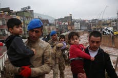 Turkey floods kill 10 in earthquake-affected provinces