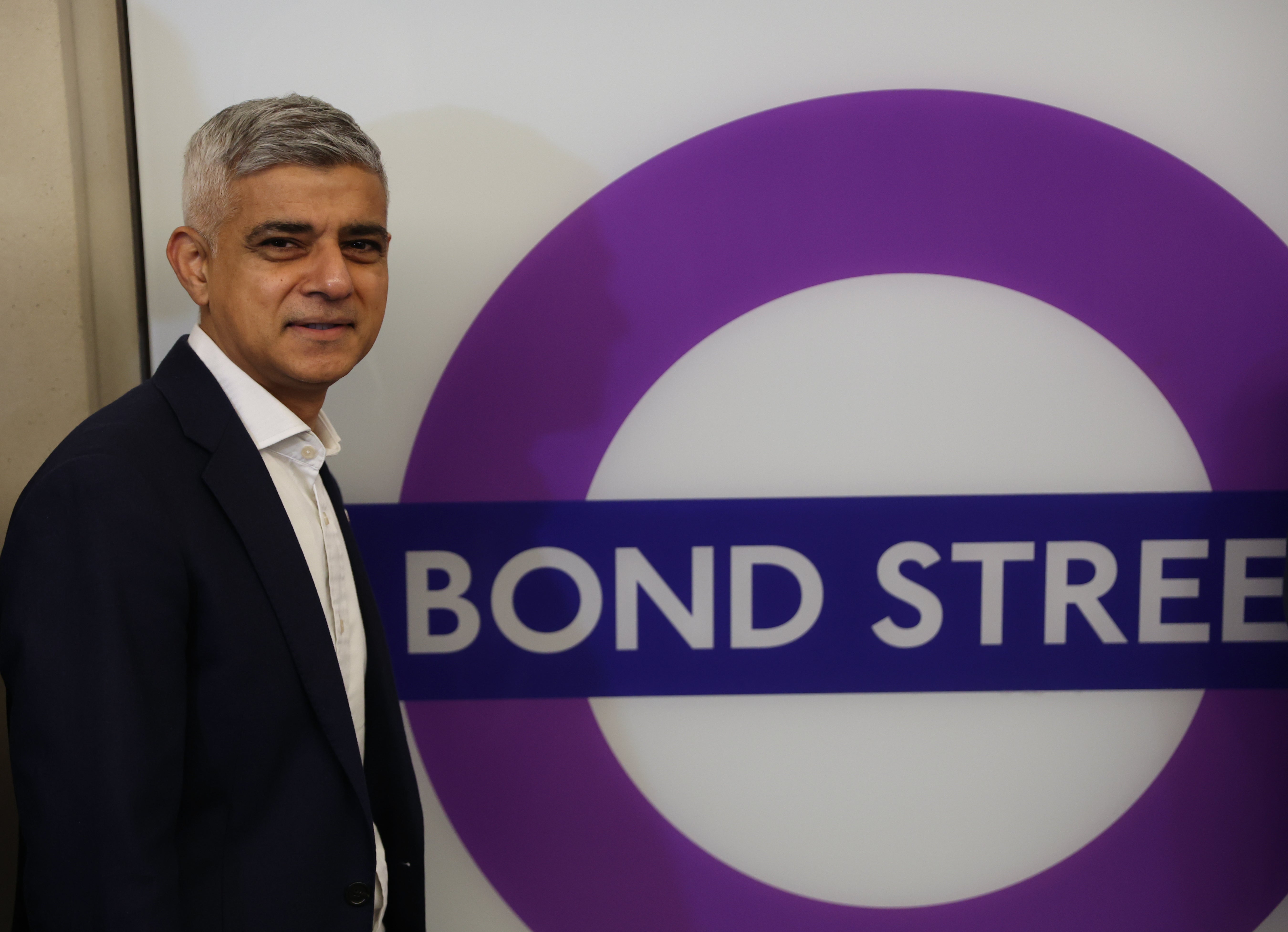 London mayor, Sadiq Khan, in October 2022