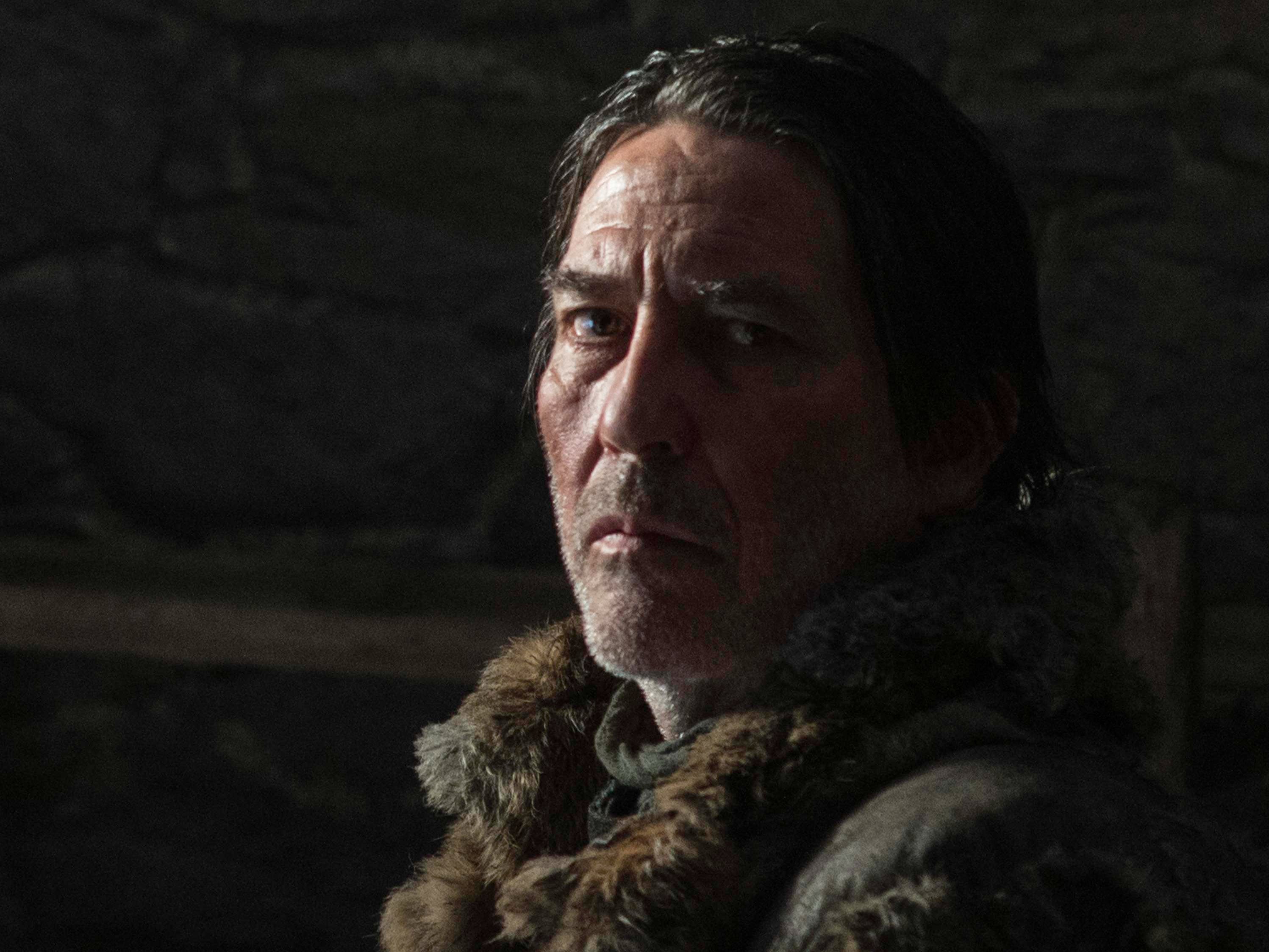 Hinds as Mance Rayder in ‘Game of Thrones'
