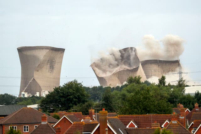 Power companies have been decommissioning coal plants for years (Steve Parsons/PA)