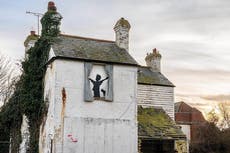 Housing contractors had ‘no idea’ they’d demolished mural by Banksy: ‘We were gutted’
