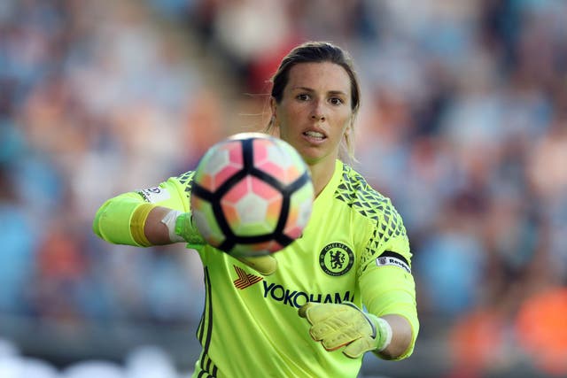 Former England keeper Carly Telford has called time on her illustrious career at the age of 35 (Martin Rickett/PA)