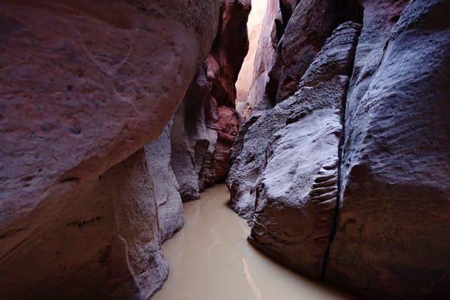 <p>Buckskin Gulch slot canyon in Utah </p>