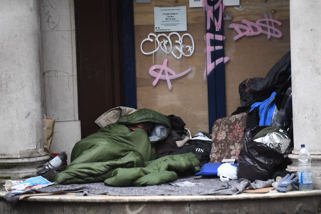 Charities have complained that carers and the homeless were ignored in the Budget (Victoria Jones/PA)