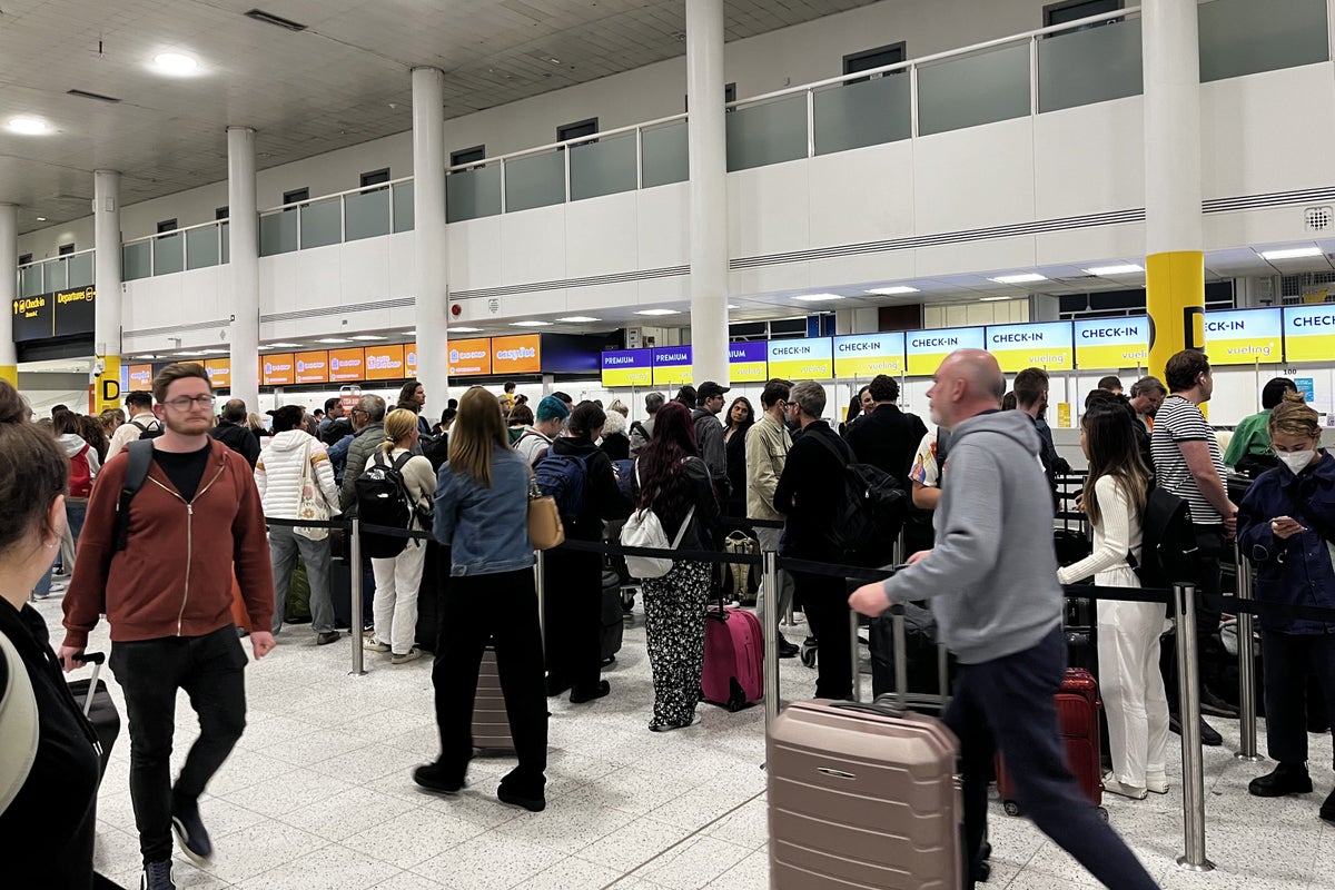 Gatwick Airport flights diverted and delayed