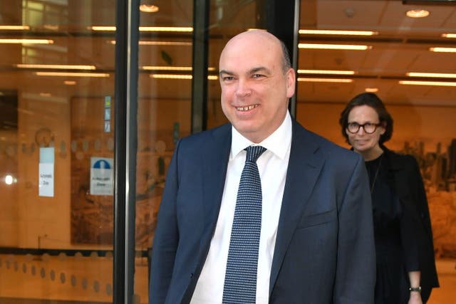 Mike Lynch is fighting extradition to the US (Dominic Lipinski/PA)