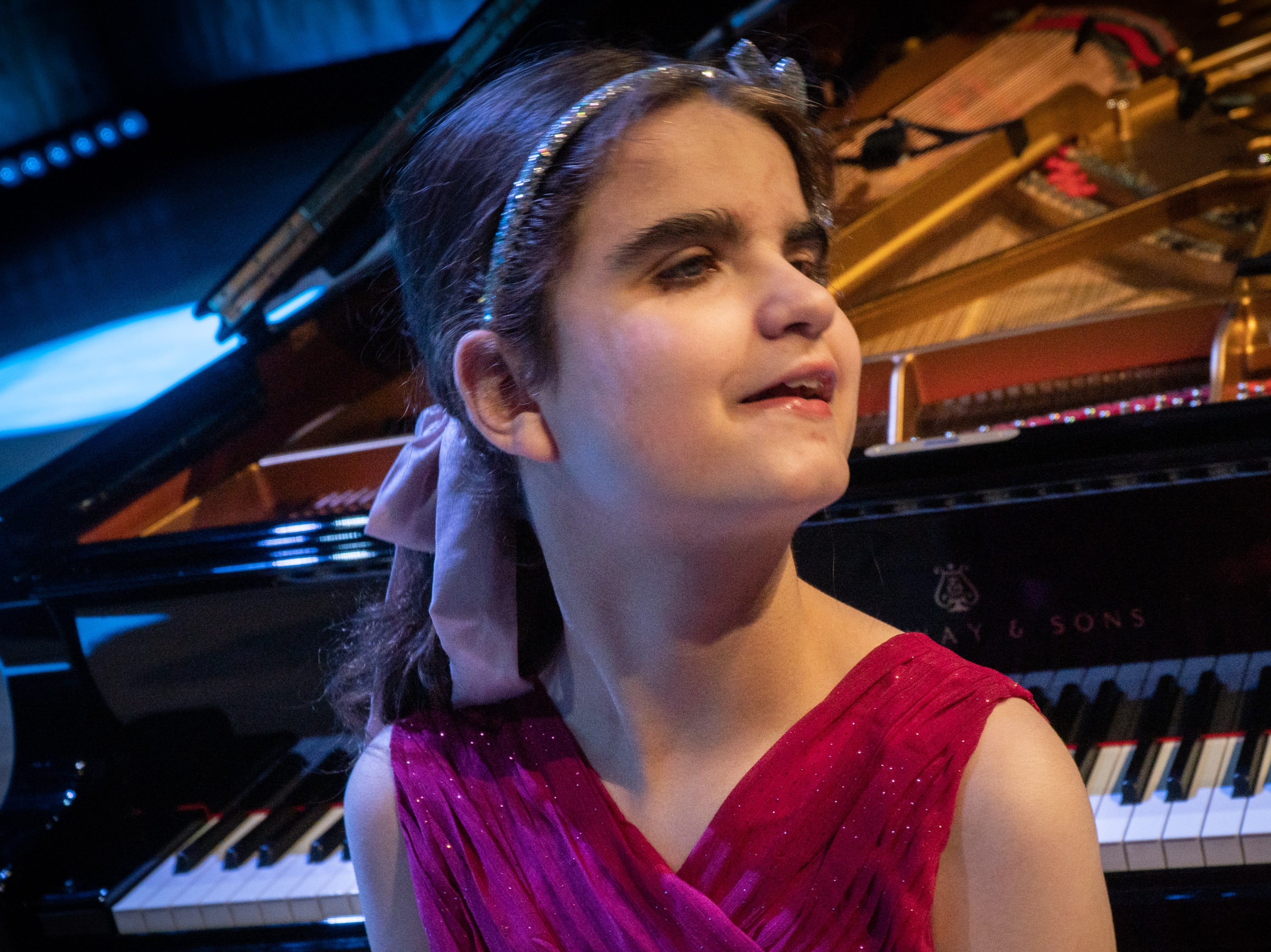 The Piano viewers in tears at astonishingly beautiful final performance from blind winner Lucy, 13 The Independent pic