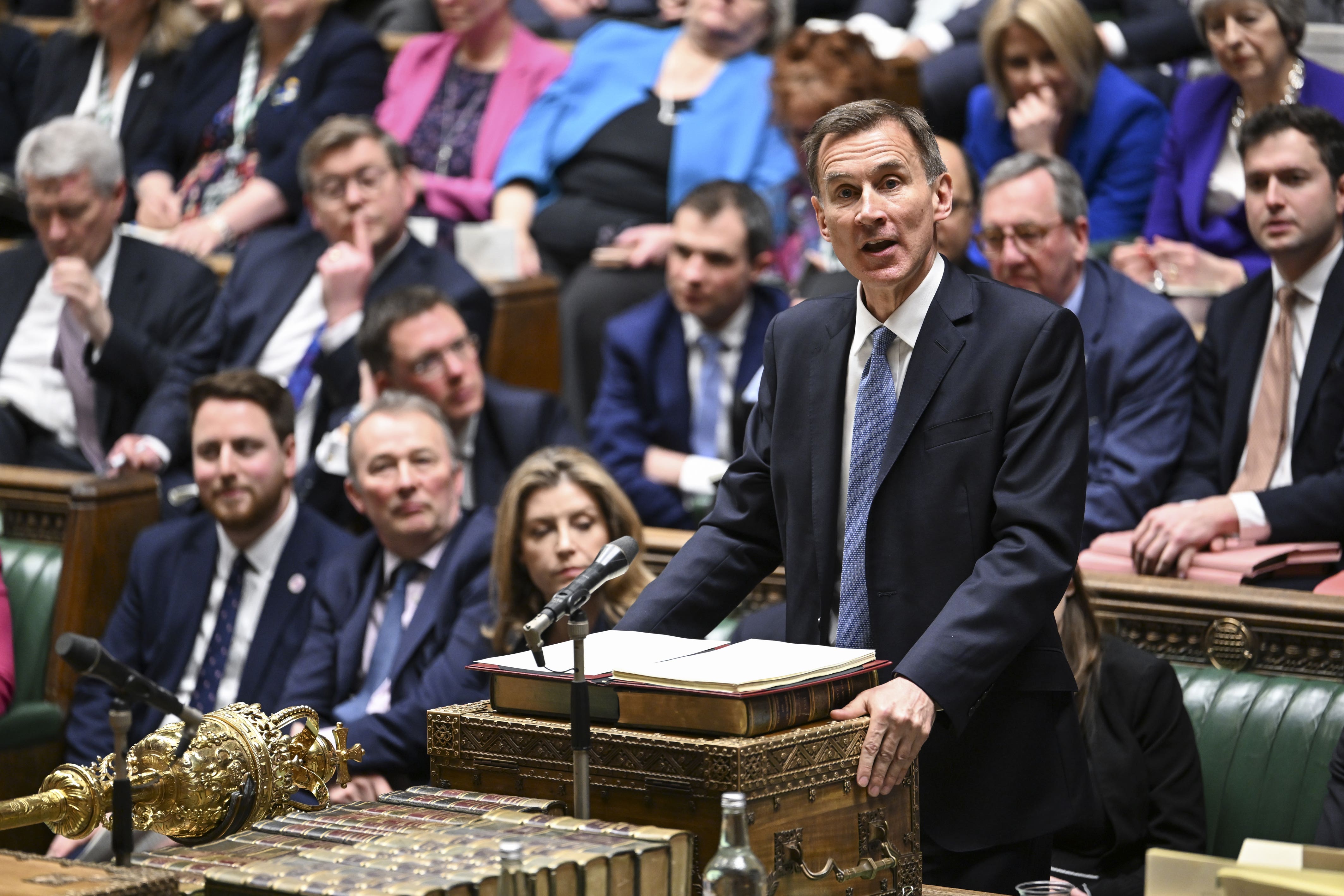 The chancellor has been lucky that international inflation is slowing down