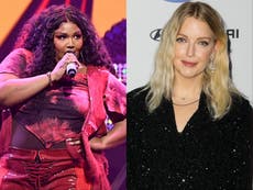 Lizzo shouts out 6 Music’s Lauren Laverne at London’s O2 Arena show