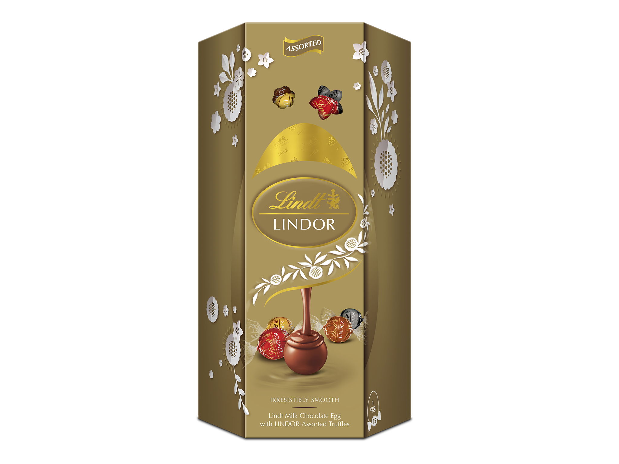 Lindt Lindor gold assorted Easter egg