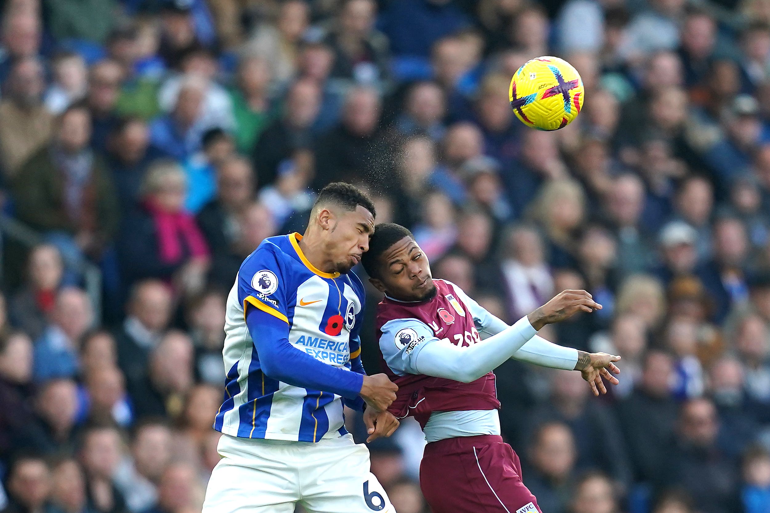 Brighton’s Levi Colwill is up for the cup (John Walton/PA)