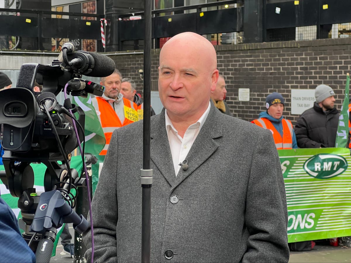 Mick Lynch says more rail strikes ‘fairly certain’ with talks deadlocked after a year