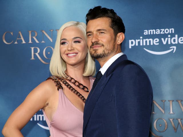 <p>Katy Perry and Orlando Bloom attend the LA premiere of Amazon's "Carnival Row" at TCL Chinese Theatre on August 21, 2019 </p>