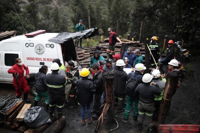 COLOMBIA-ACCIDENTE MINA