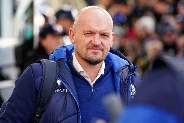 Gregor Townsend wants a strong finish against Italy (Jane Barlow/PA)