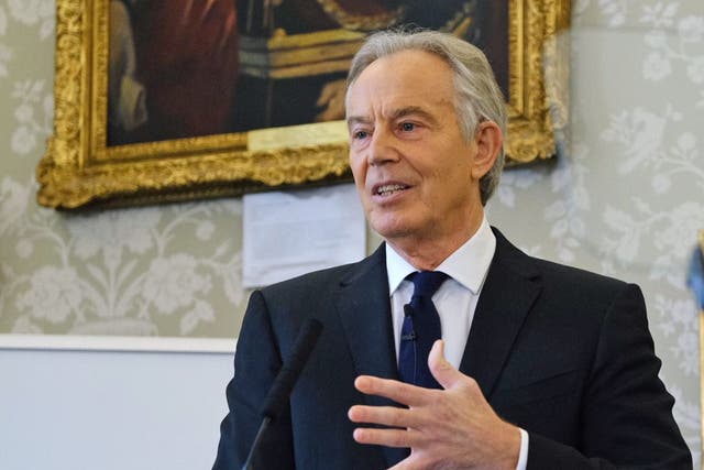 The Windsor Framework is the most “practical way forward” to deal with difficulties caused by Brexit in Northern Ireland, former prime minister Tony Blair said (PA)