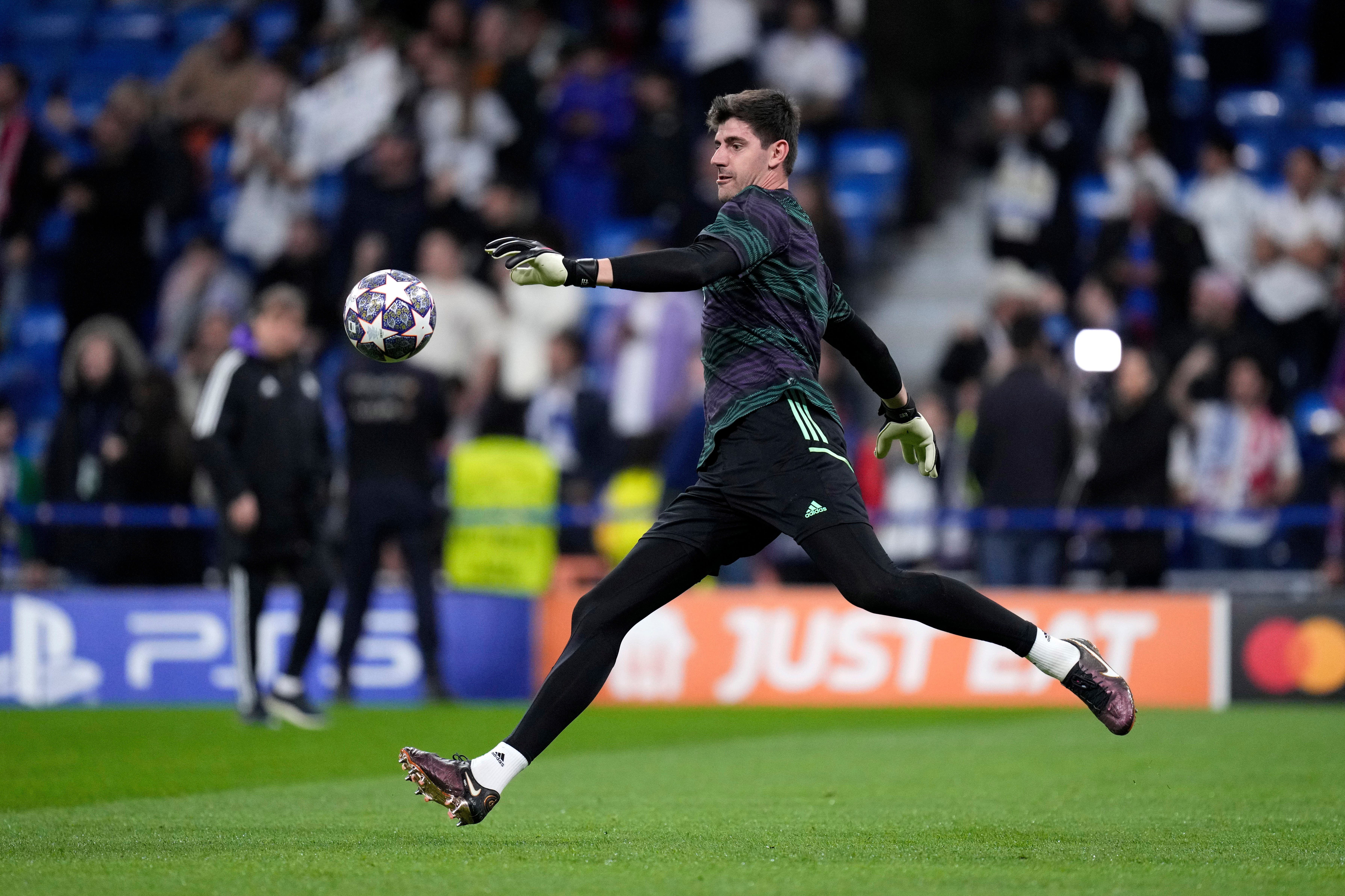 Thibaut Courtois says Spanish clubs should not be underestimated by Premier League teams in the Champions League (Bernat Armangue/AP)