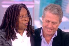 Whoopi Goldberg gives Hugh Grant moisturiser on The View after Oscars ‘scrotum’ joke