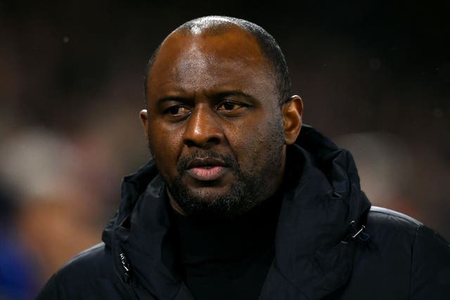 <p>Patrick Vieira has been sacked  </p>