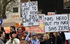 NHS pay deal news – live: Health workers to consider offer as unions suspend strikes