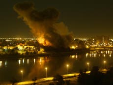 Shock and awe: Robert Fisk’s dispatch as bombs rained down on Baghdad