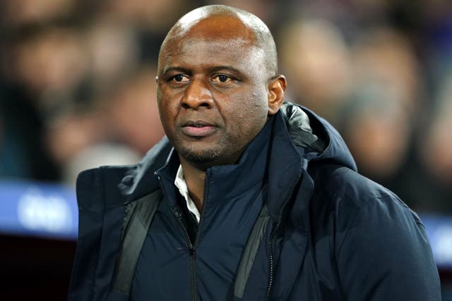 Patrick Vieira’s side failed to win in 2023 (Zac Goodwin/PA)