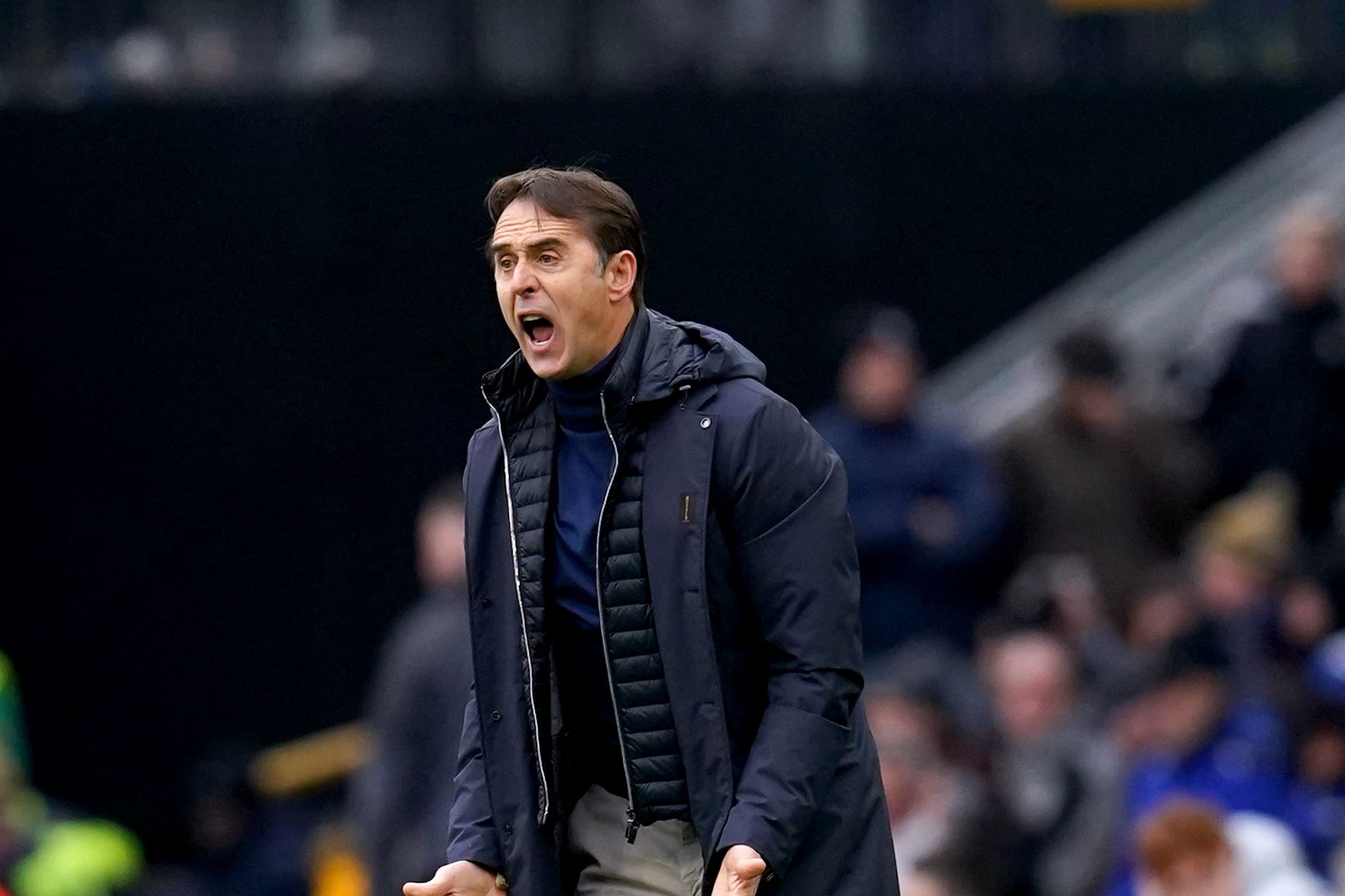 Wolves manager Julen Lopetegui is ready for the run-in (Nick Potts/PA)
