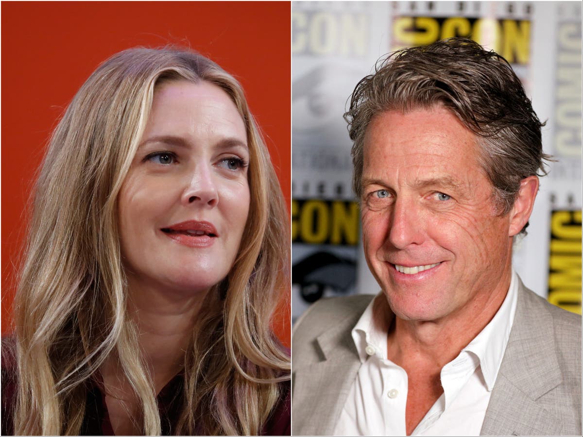 Drew Barrymore reacts to Hugh Grant calling her singing voice ‘horrendous’